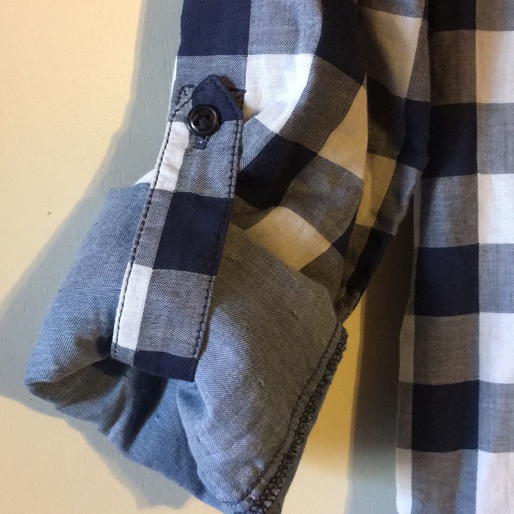 Levis Plaid Button Down - image 4